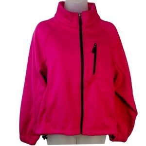 i5 Apparel Pink Zip Up Jacket